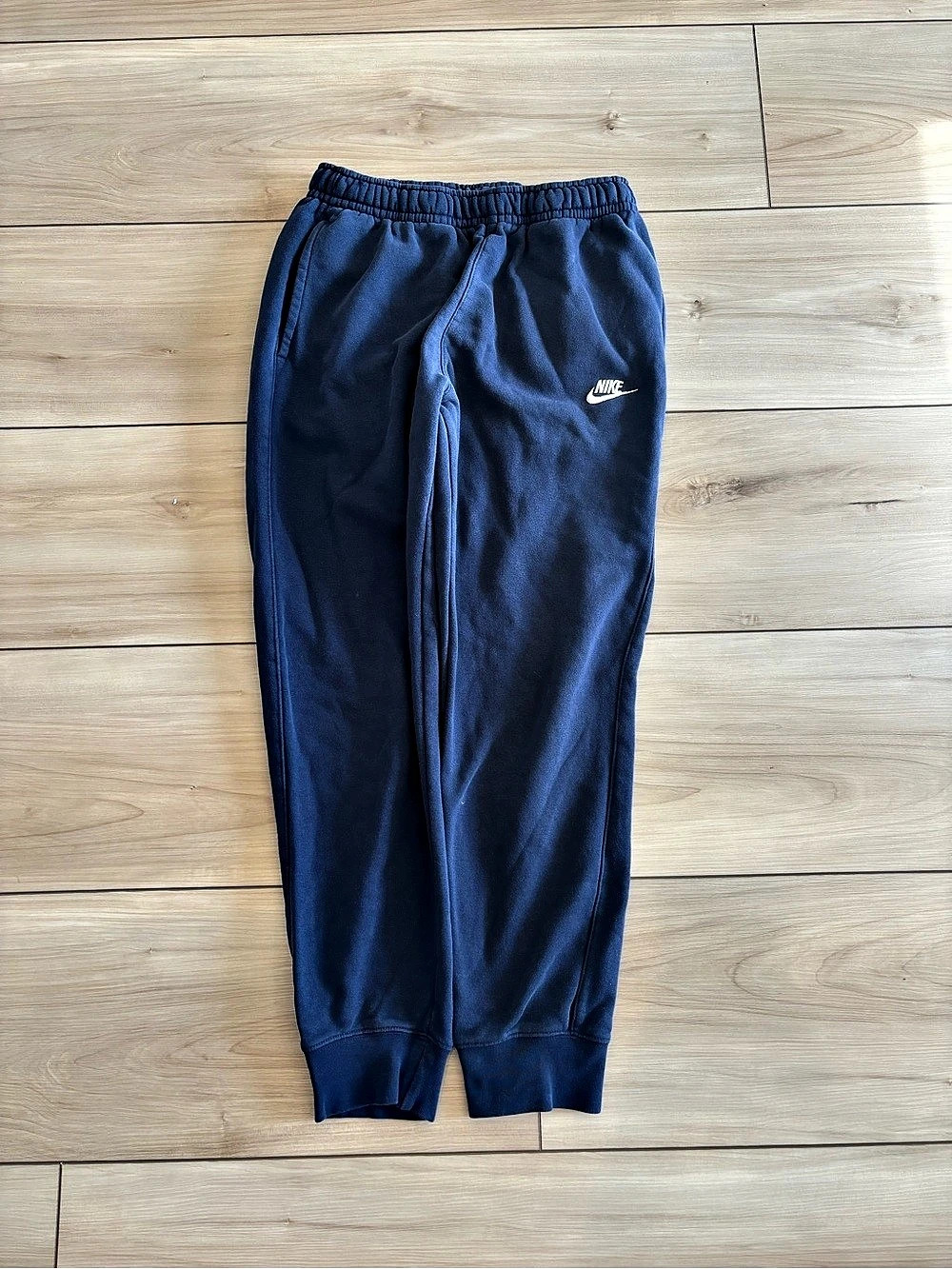 Nike Y2K Sportswear Club Women’s Fleece Jogger Sweat Pants Blue Size Medium